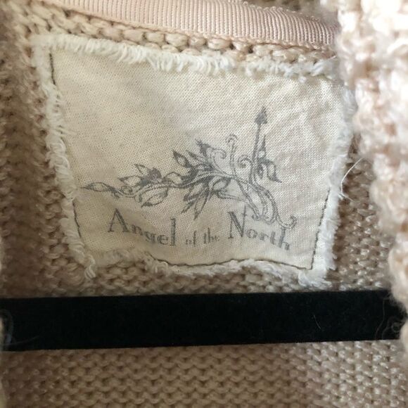 Angel Of The North Waffled Cowl Neck Sweater - Picture 8 of 10